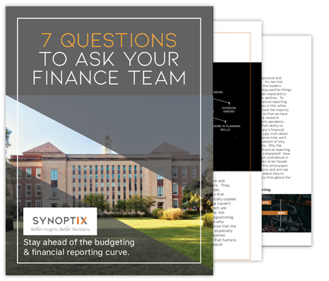 7Questions to ask your finance team